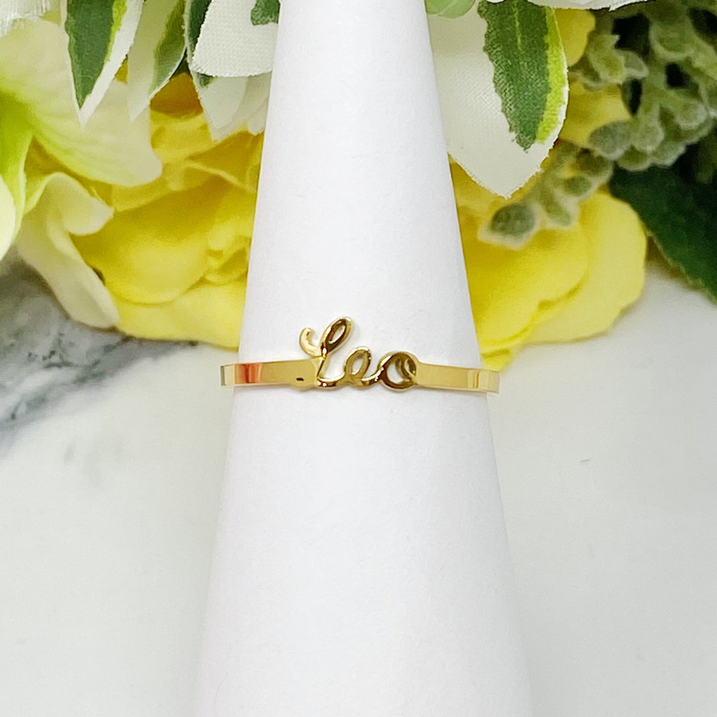 Scripted Zodiac Ring-4