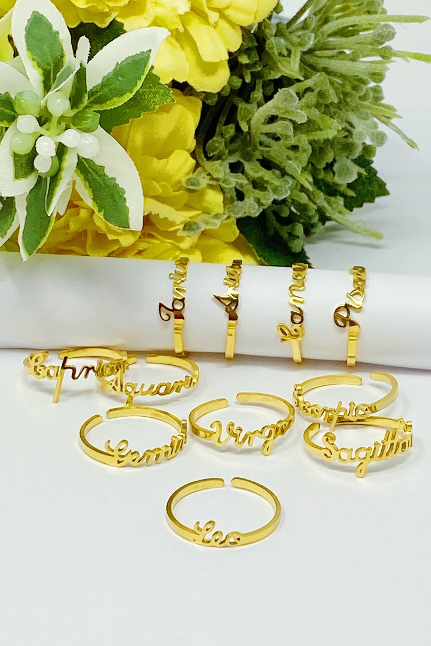 Scripted Zodiac Ring-1