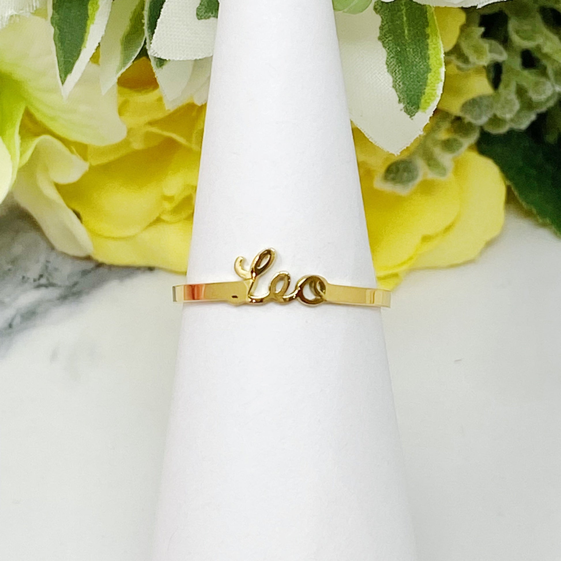 Scripted Zodiac Ring-4