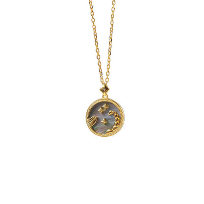 Sterling Silver Zodiac Pendants