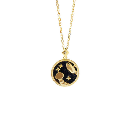Sterling Silver Zodiac Pendants