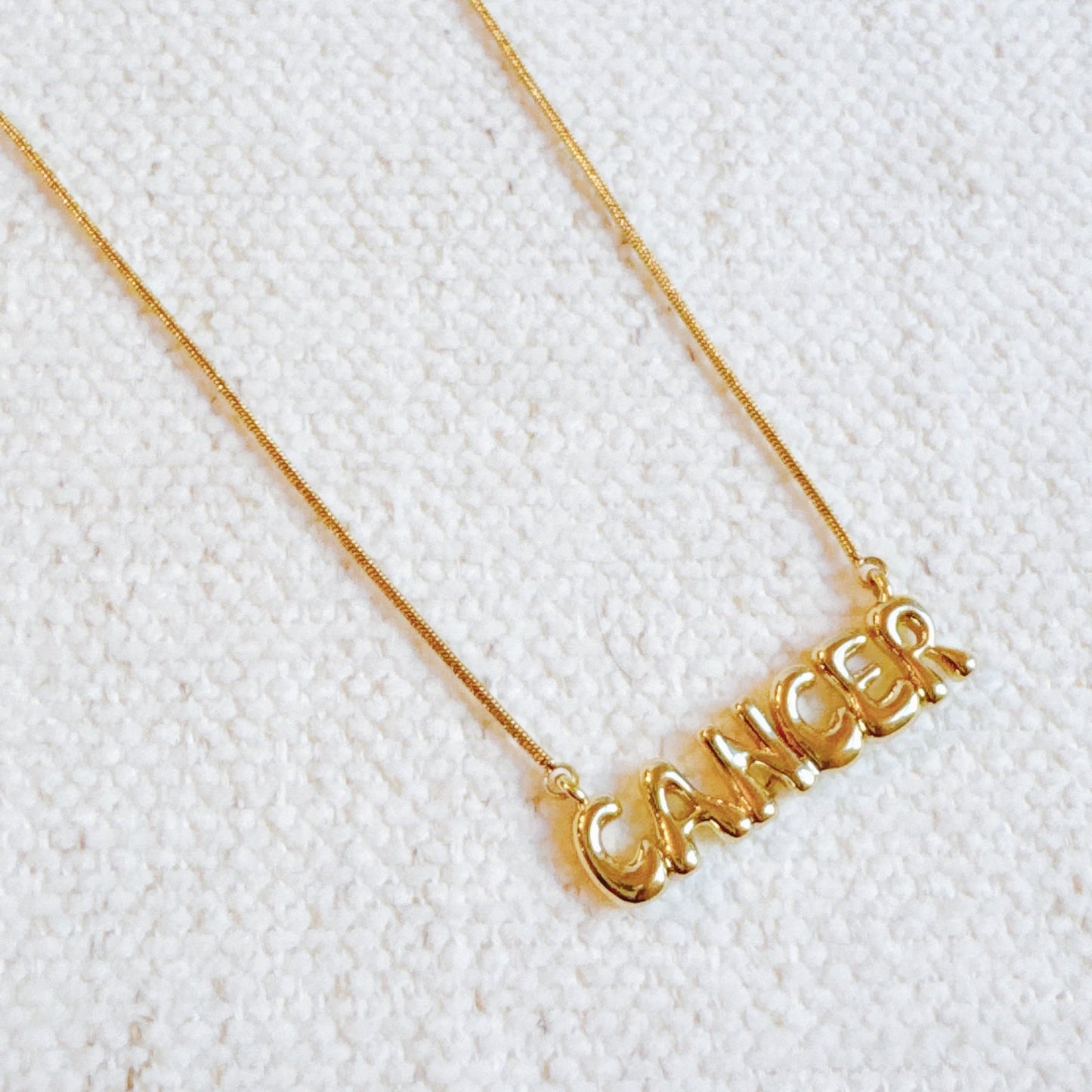 Balloon Letter Zodiac Necklace-6