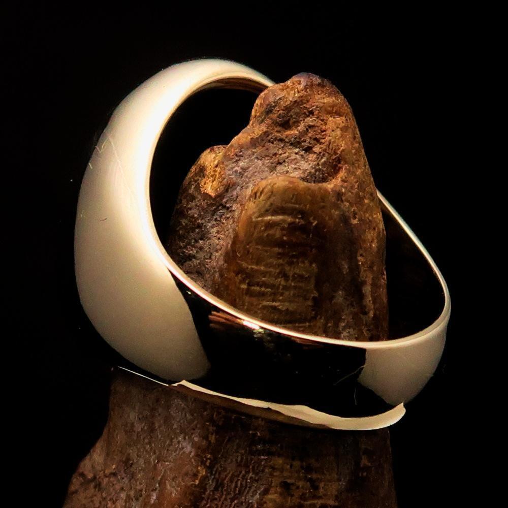 Excellent crafted Men's Aquarius Ring Black Zodiac - Solid Brass-4