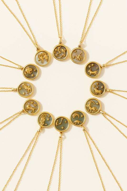 Sterling Silver Zodiac Pendants