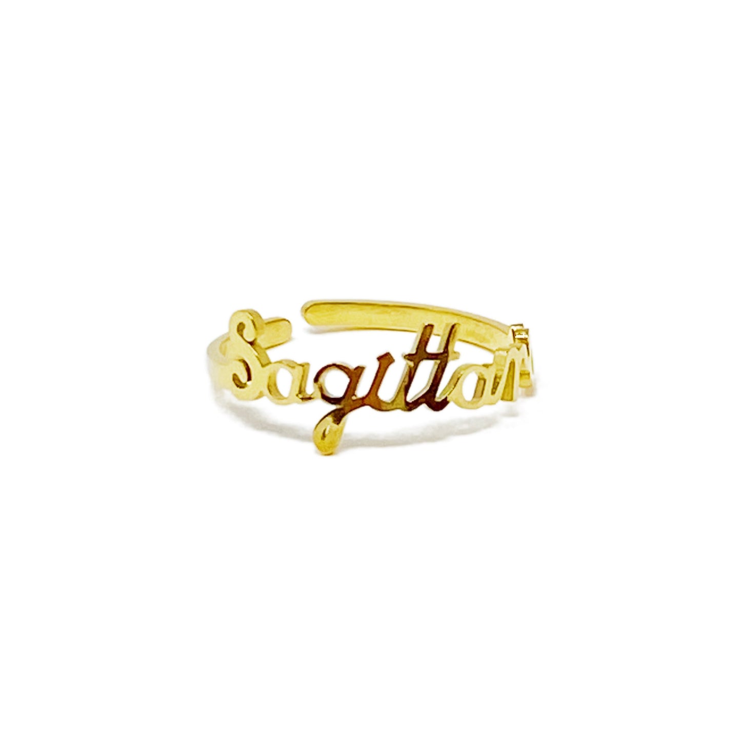 Scripted Zodiac Ring-14